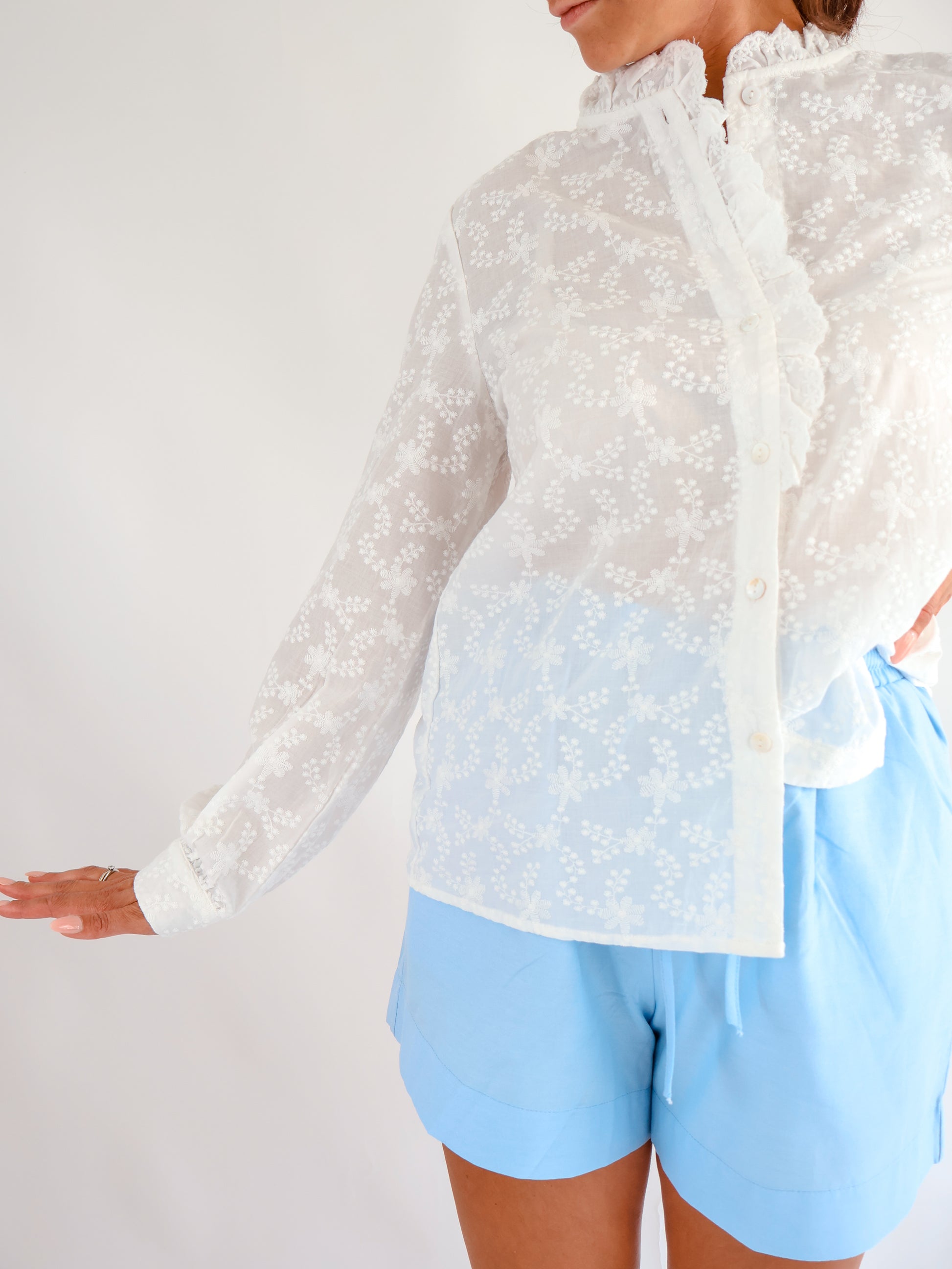 Mariage Bluse Weiß