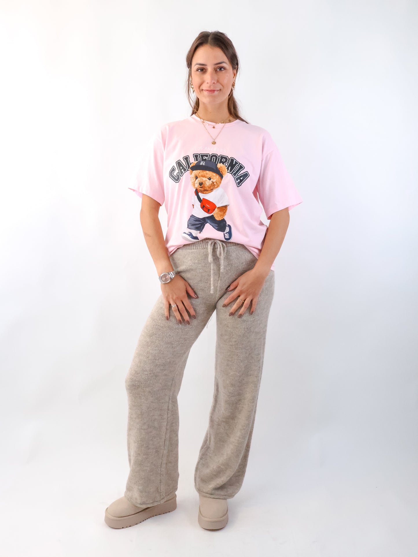 Teddy T-Shirt Rosa