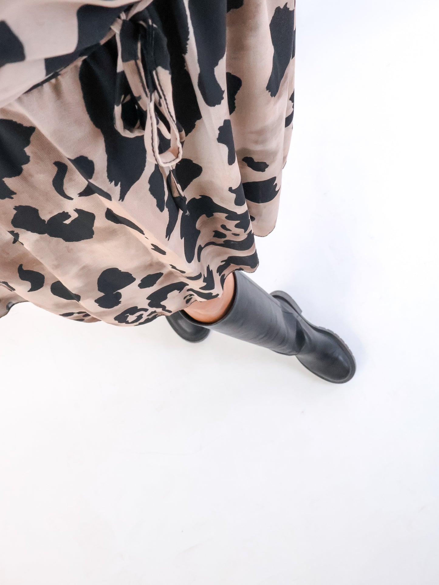 Diane Wickelkleid Beige