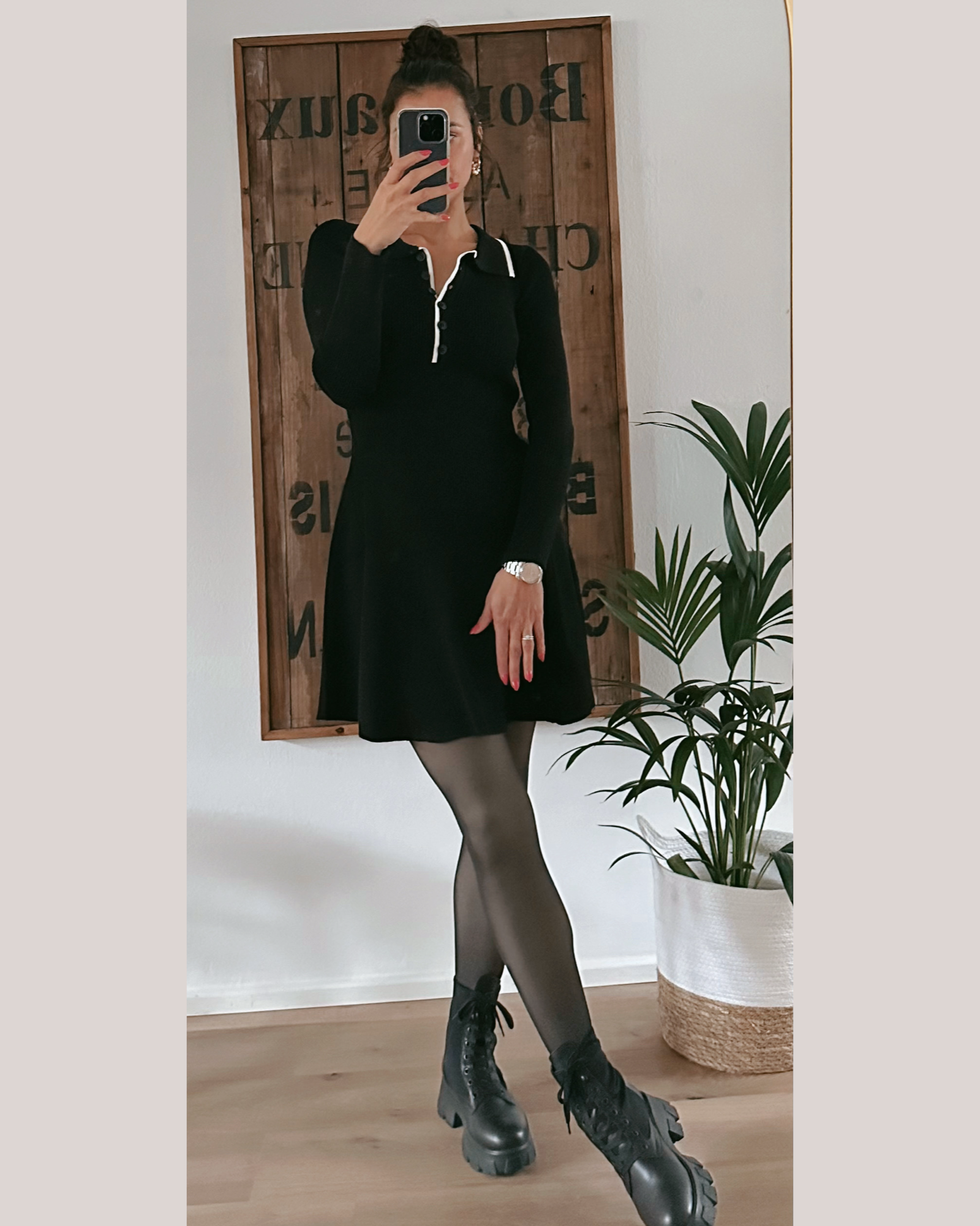 Thermo Strumpfhose Schwarz