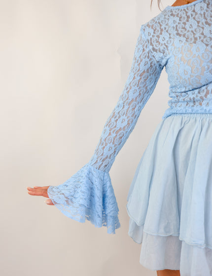 Lolita Spitzenoberteil Sky
