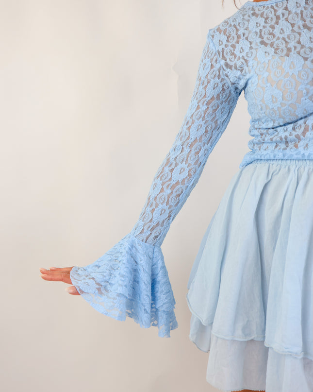Lolita Spitzenoberteil Sky