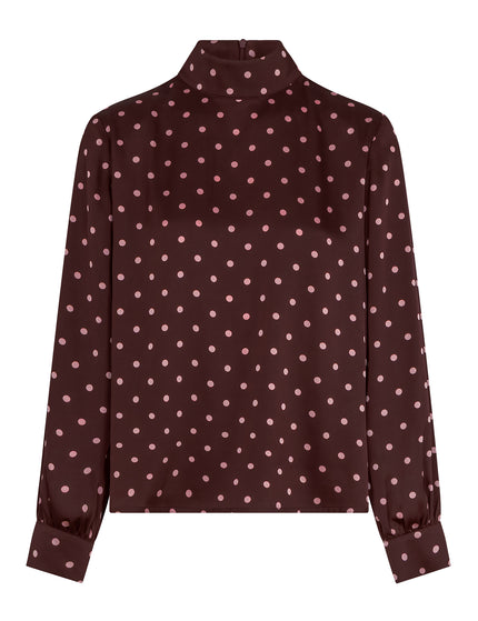 Studio Amaya Selya Bluse Bordeaux