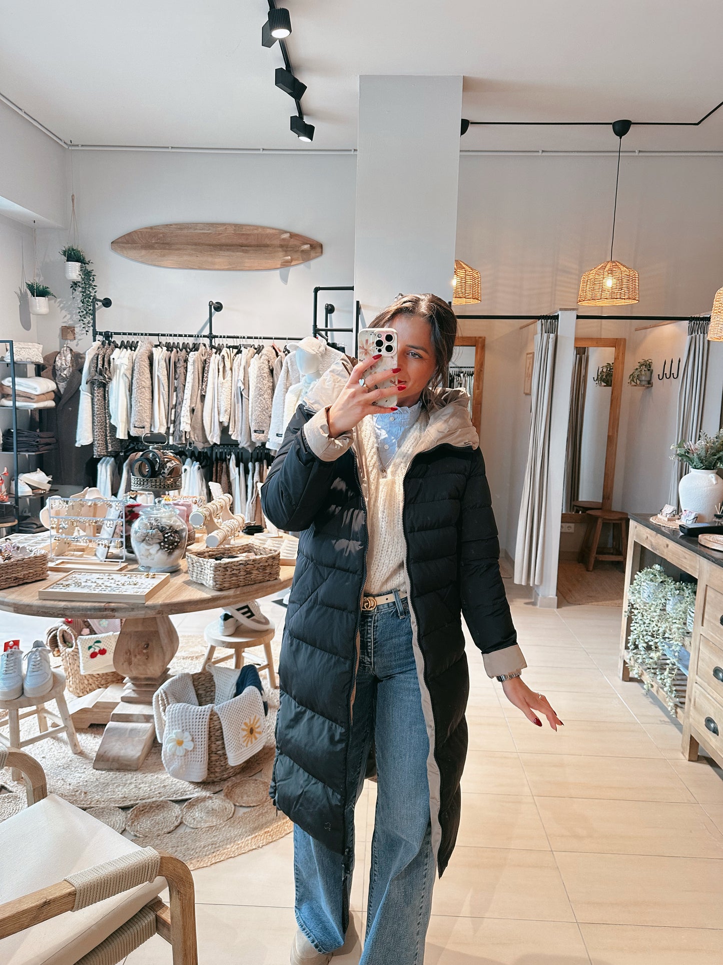 Rino & Pelle Keila Wendemantel Schwarz