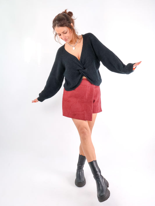 Chiara Strickpullover Schwarz