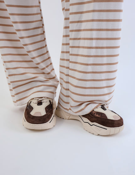 Caro Stoffhose Creme