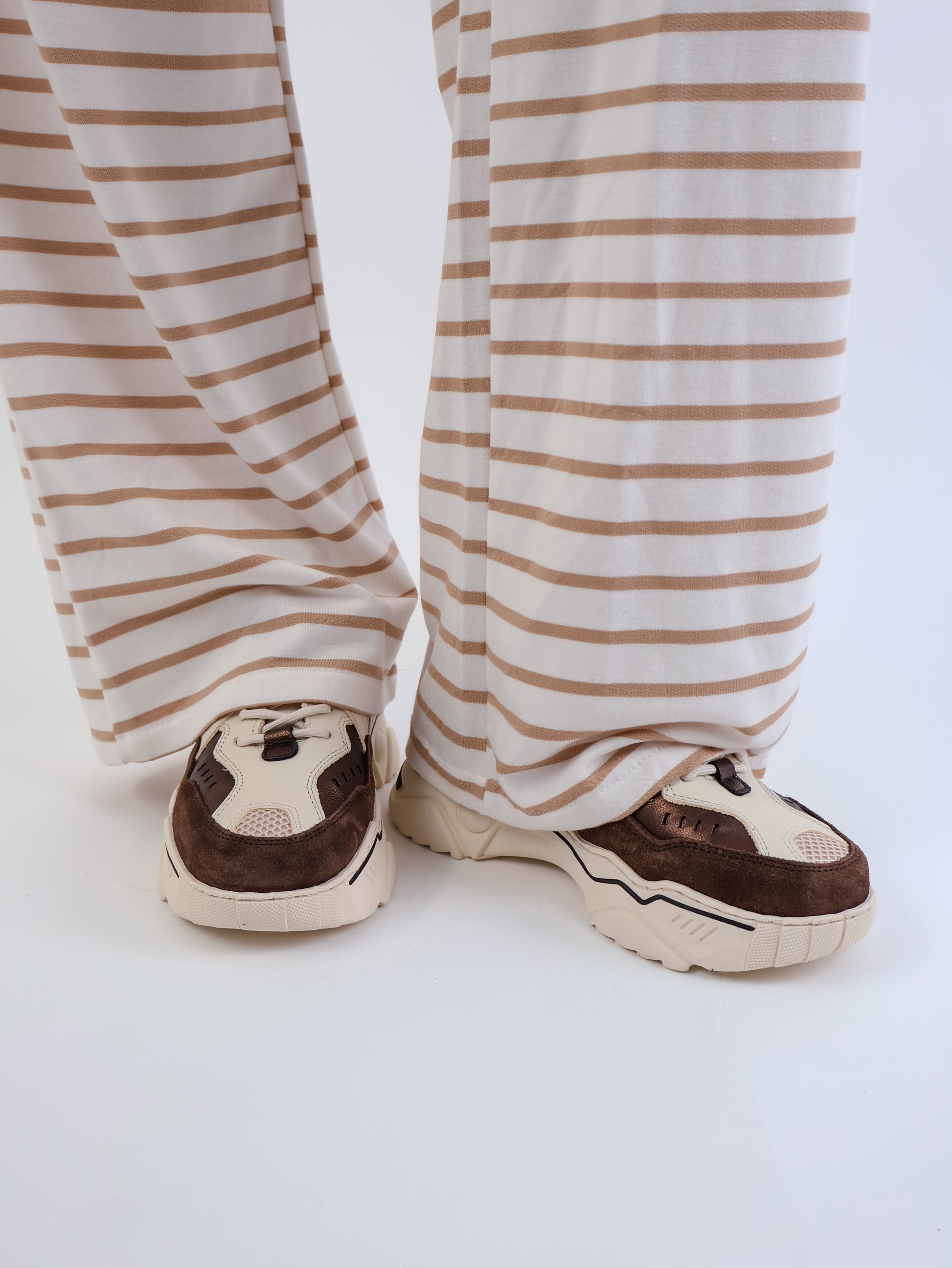 Caro Stoffhose Creme