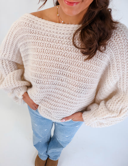 Strickponcho Citrus