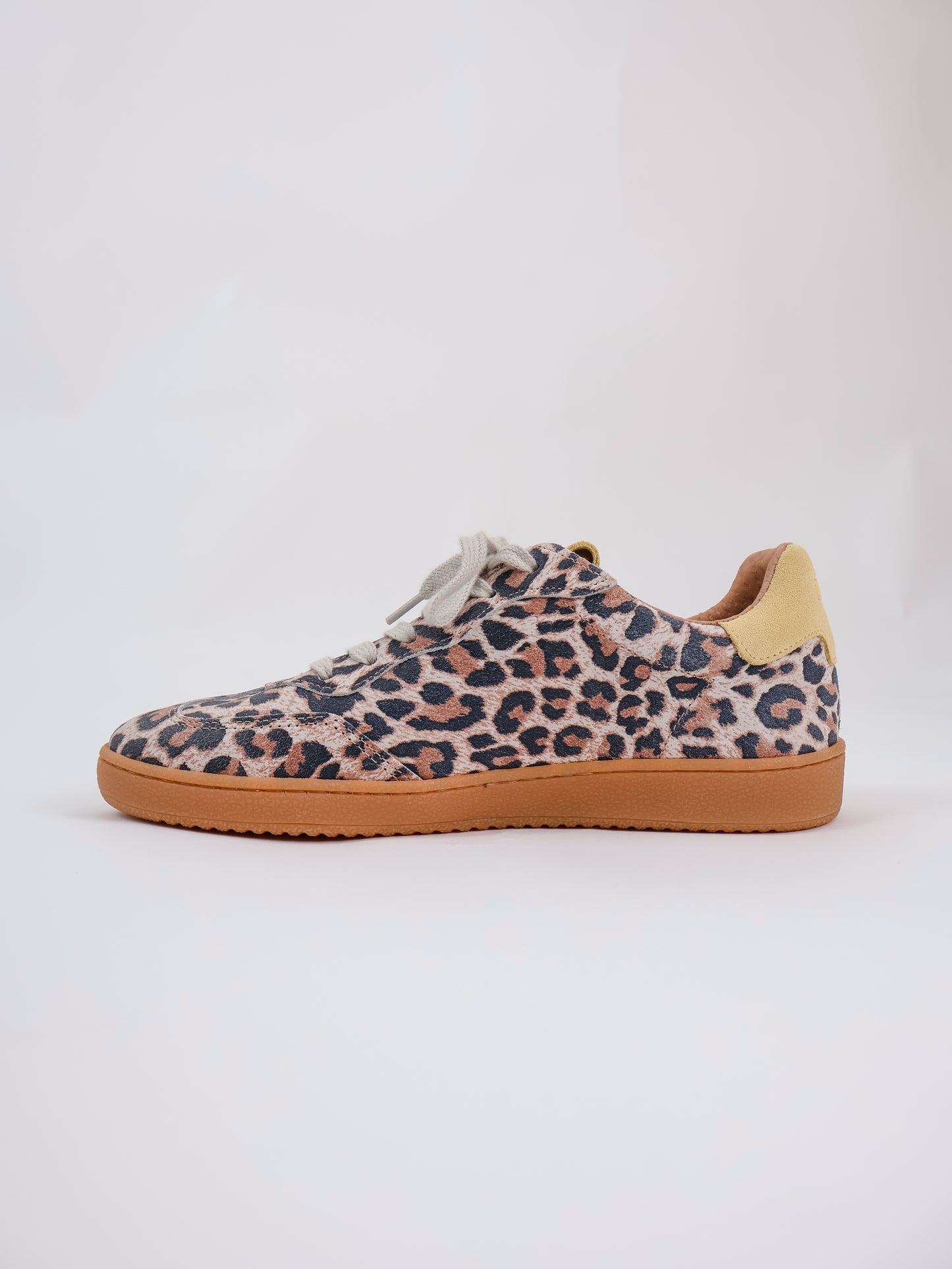 DWRS Poona Leopard Sneaker Low - Butter