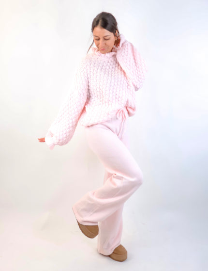 Soft Strickhose Creme