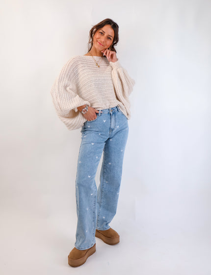 Strickponcho Citrus