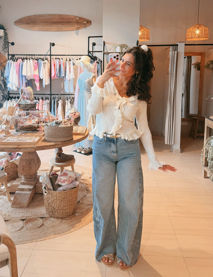 Fleur Wideleg Jeans