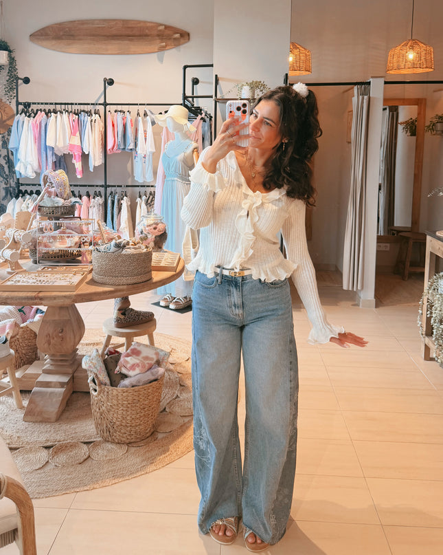 Fleur Wideleg Jeans