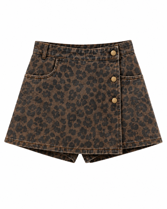 Leo Denim Skort