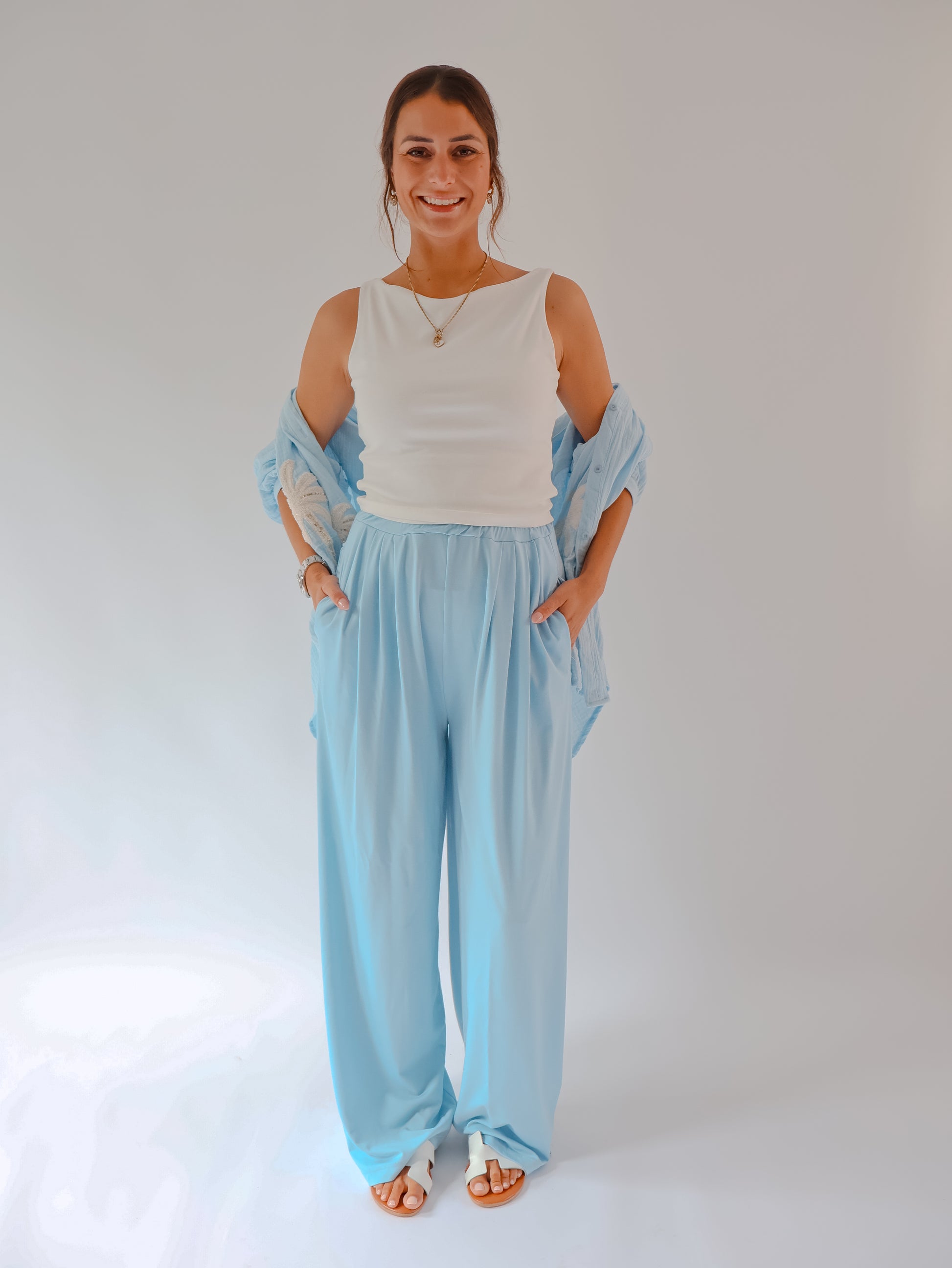 Lumi Hose Hellblau