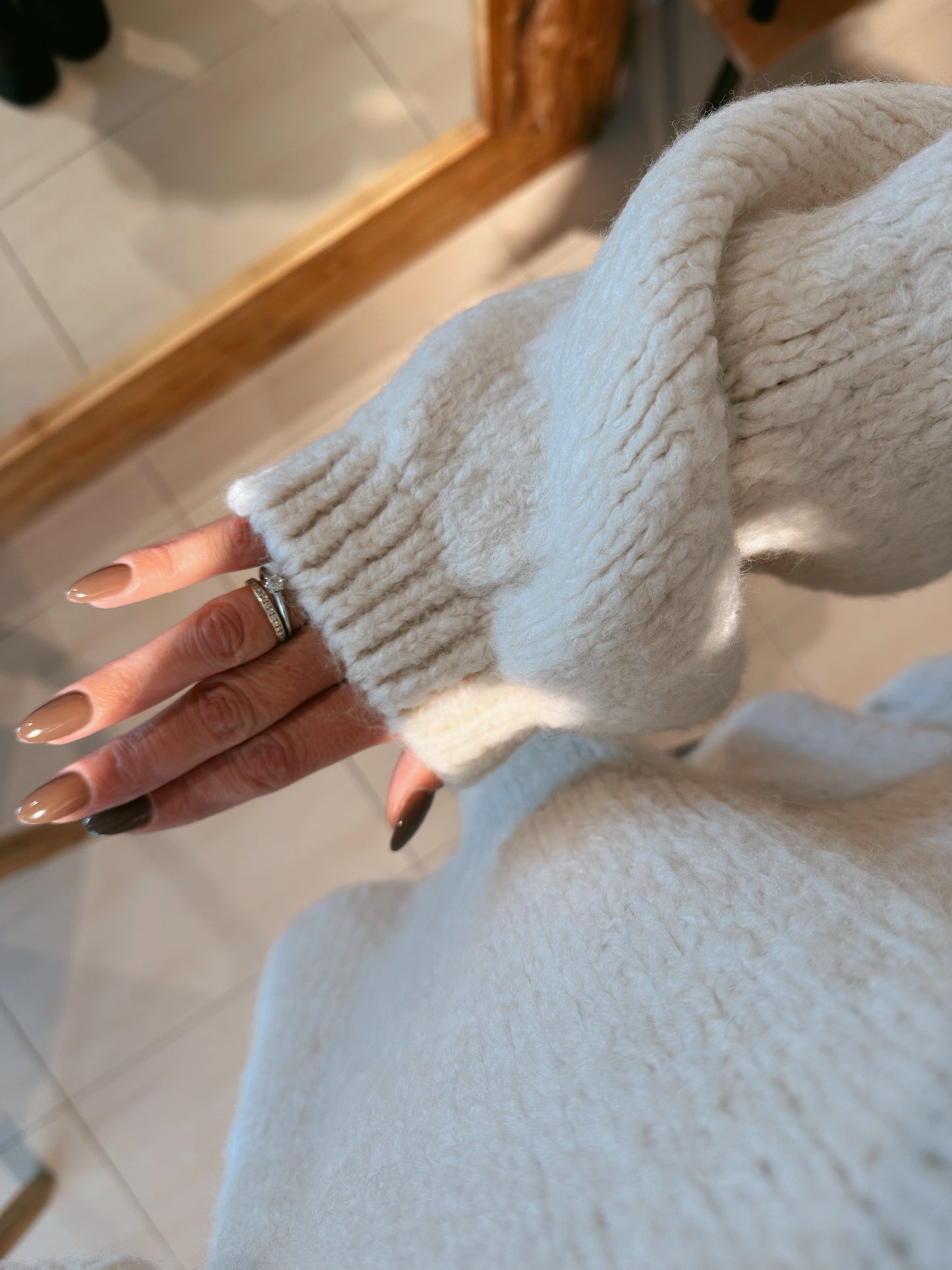 Cindy Oversize Pullover Creme