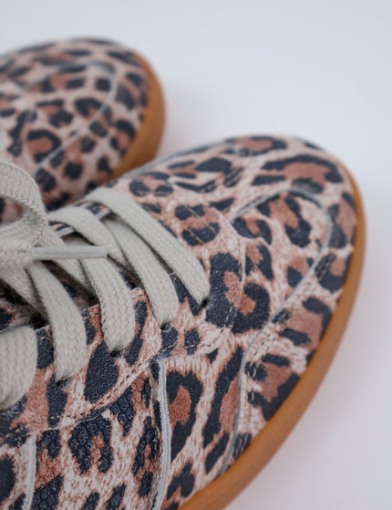 DWRS Poona Leopard Sneaker Low - Butter
