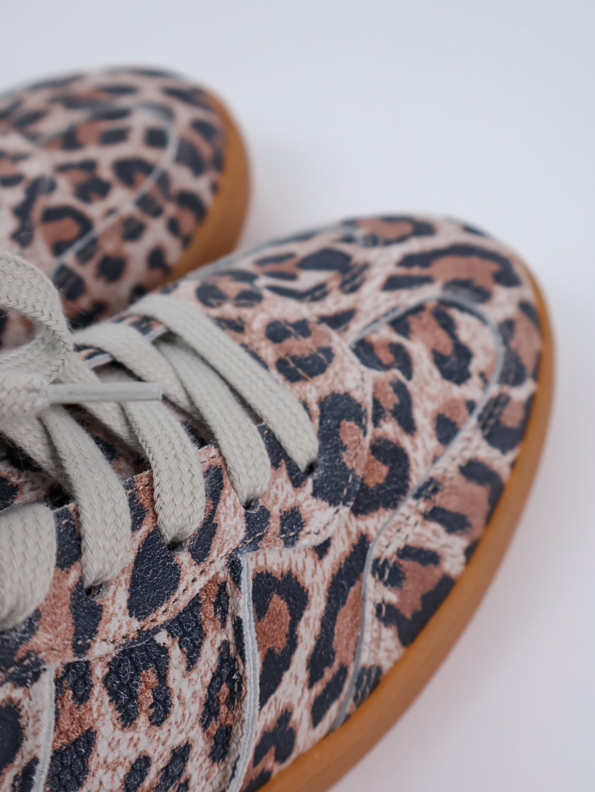 DWRS Poona Leopard Sneaker Low - Butter