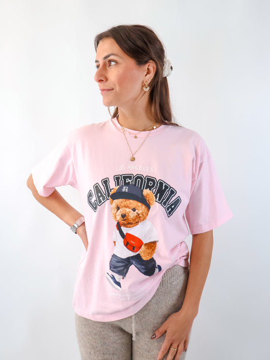 Teddy T-Shirt Rosa