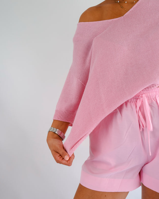 Häckelshirt Rosa