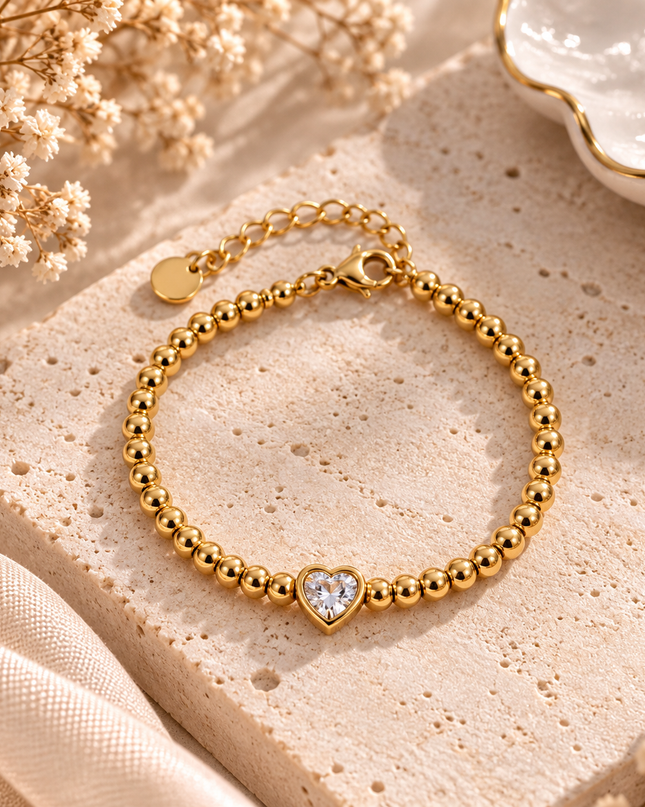 Heart Glow Armband