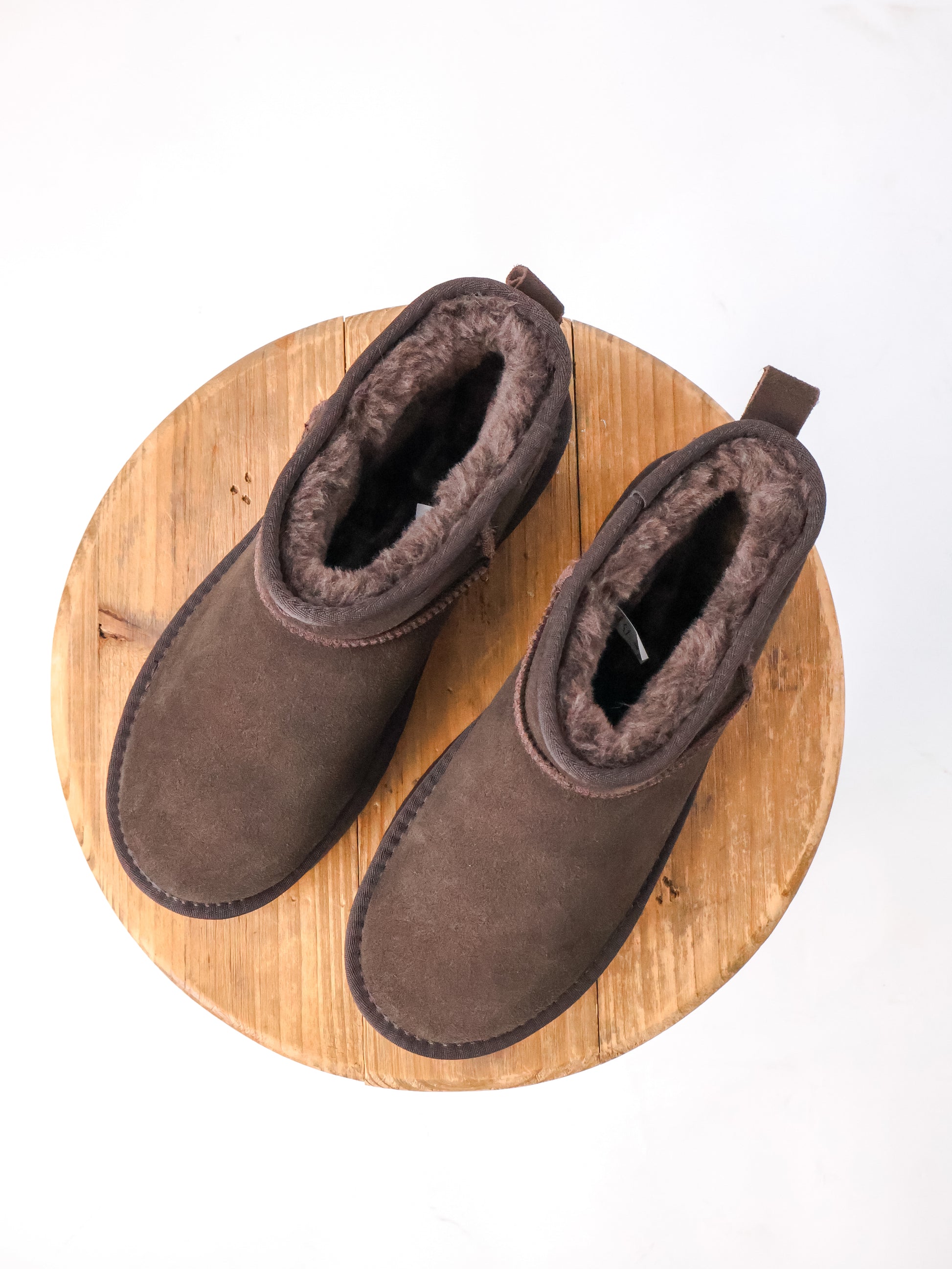 Bobi Boots Coffee - Echtes Leder