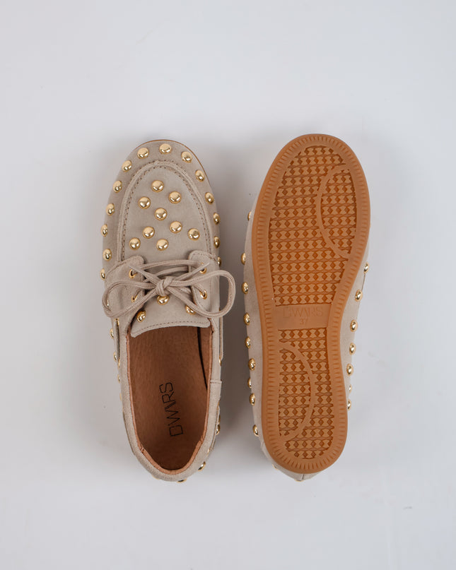 DWRS Latty Big Studs Loafer Sand