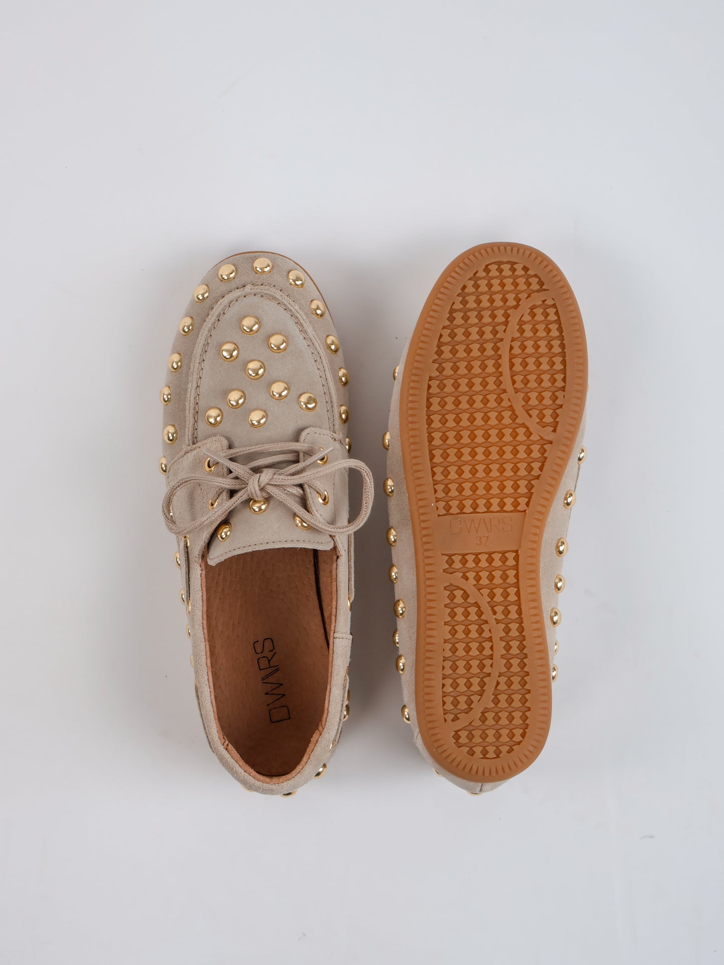 DWRS Latty Big Studs Loafer Sand