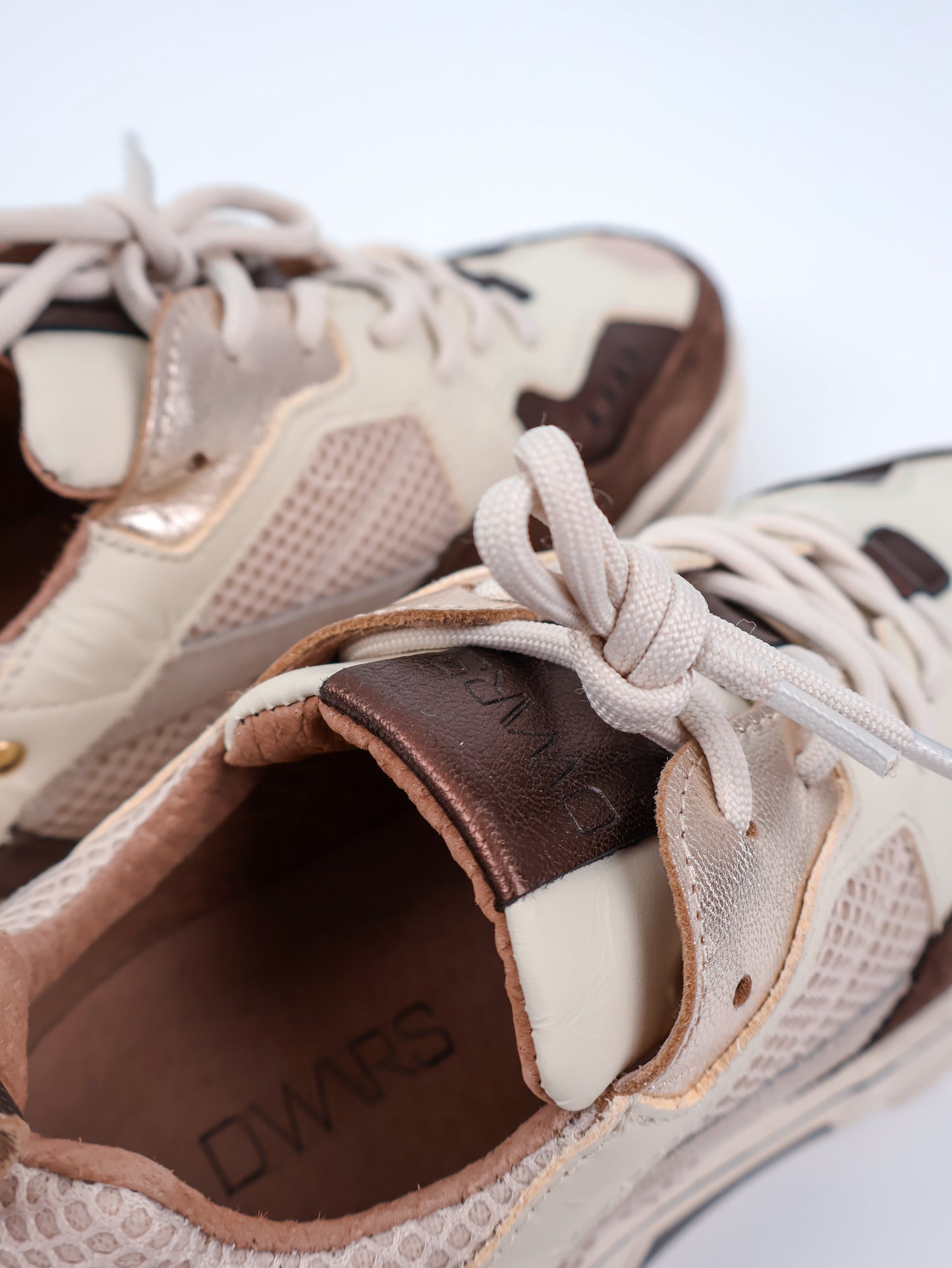 DWRS Pluto Sneaker Offwhite & Darkbrown
