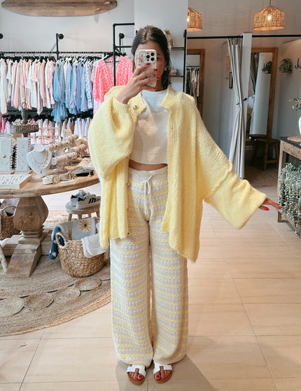 Oversize Cozy Cardigan Citrus