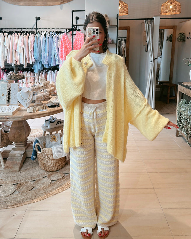 Oversize Cozy Cardigan Citrus