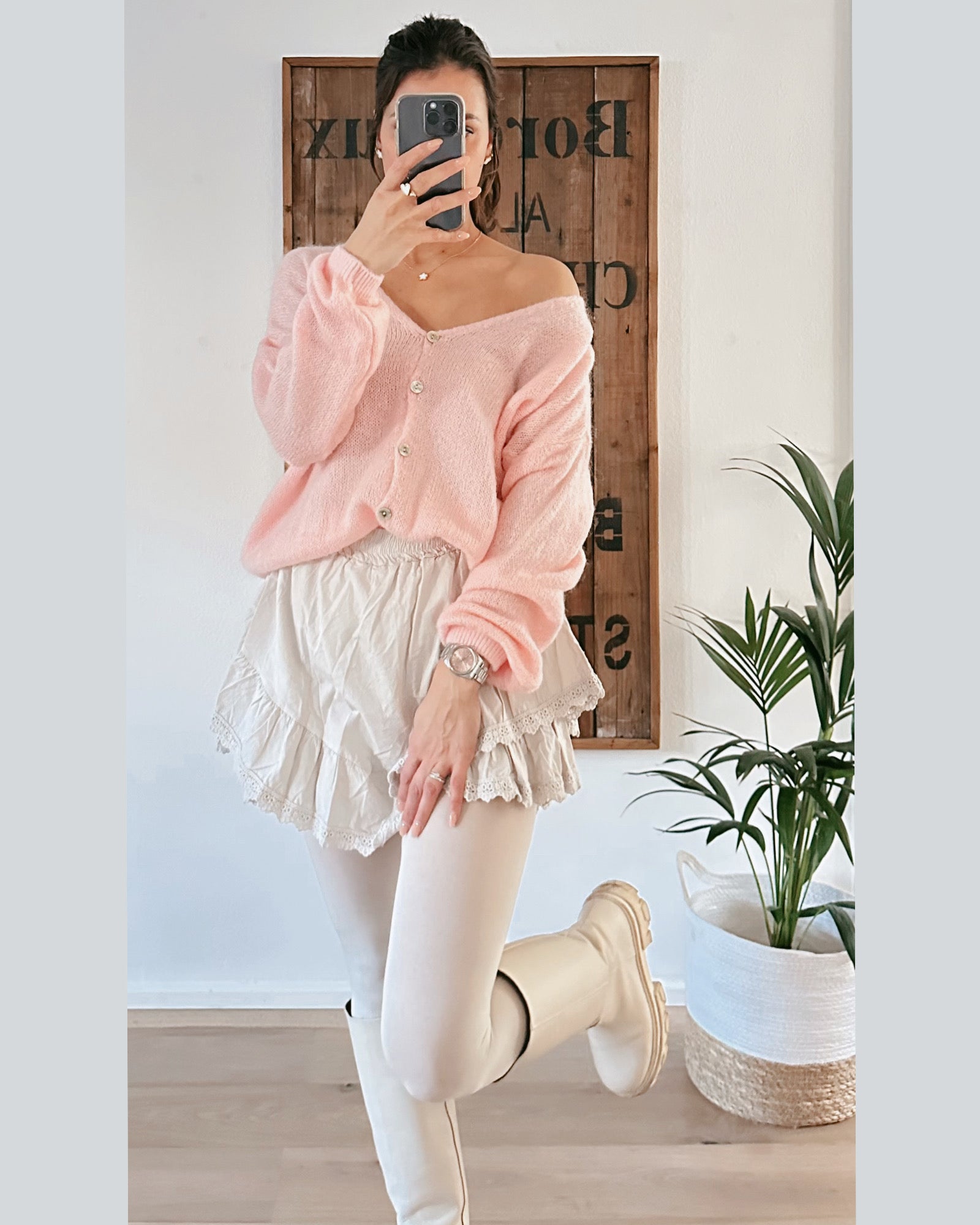 Vivi Cardigan Rosé