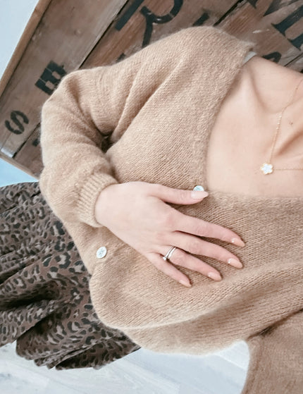 Vivi Cardigan Camel