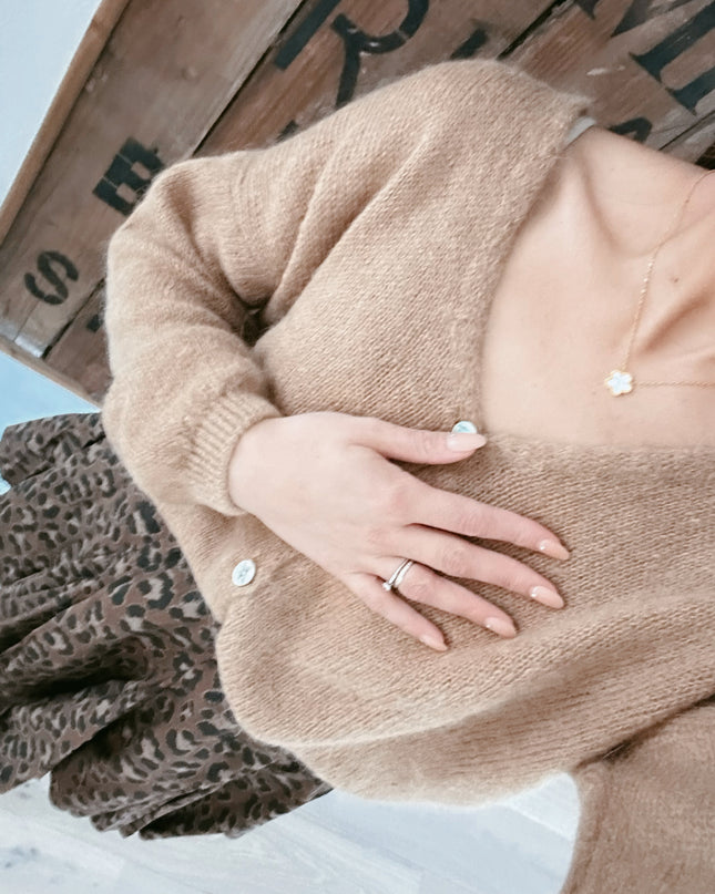 Vivi Cardigan Camel