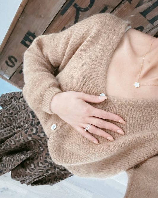Vivi Cardigan Camel