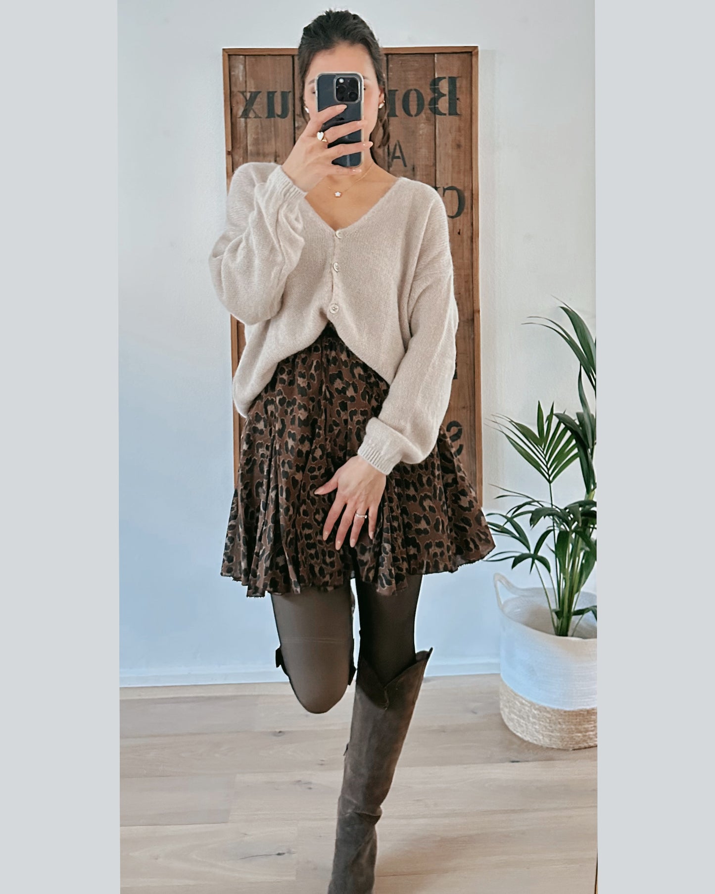 Vivi Cardigan Beige