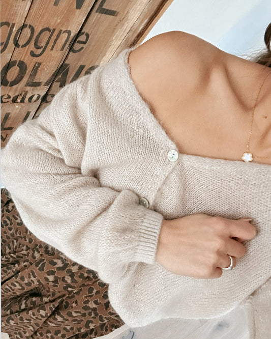 Vivi Cardigan Beige