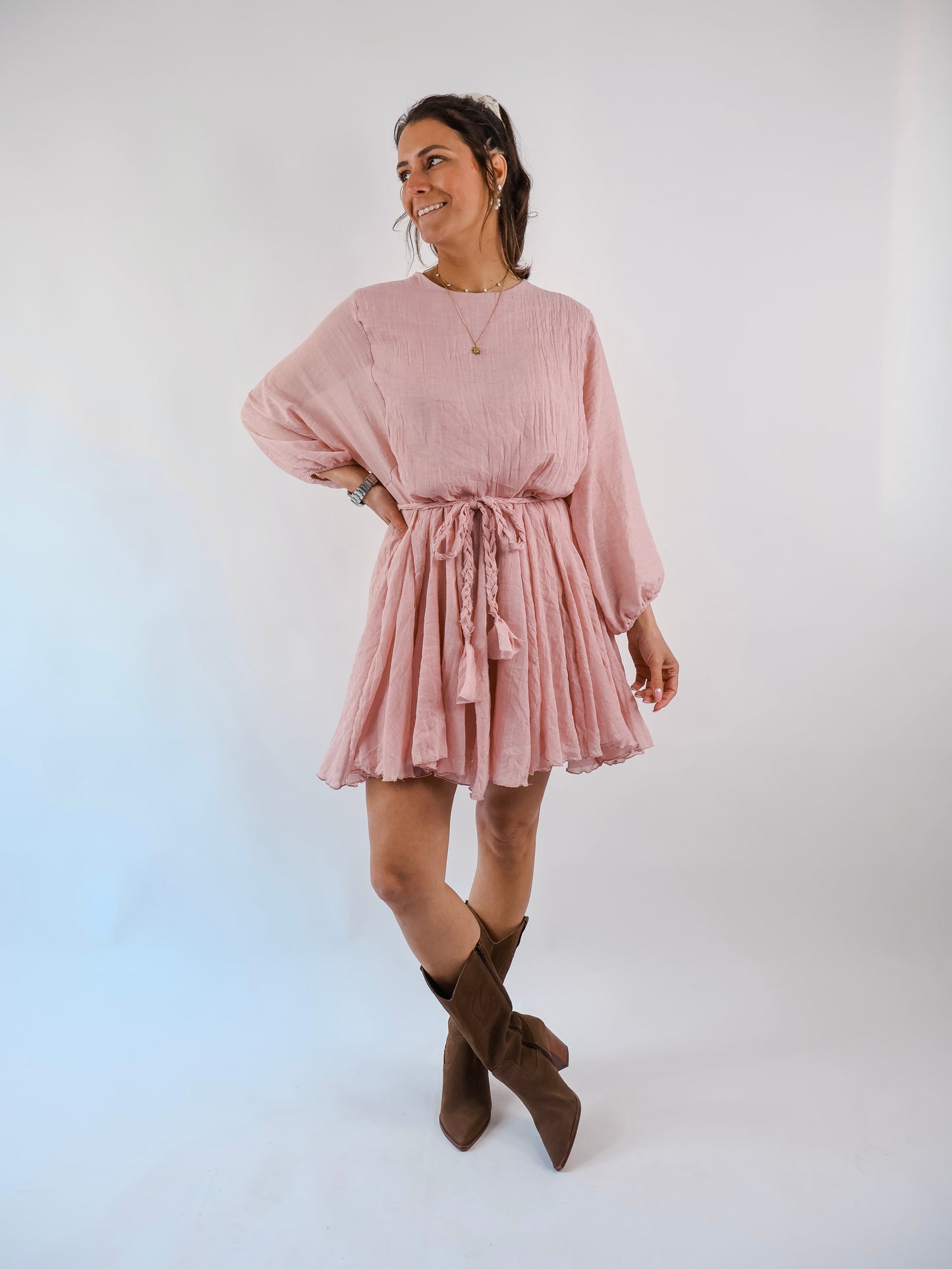 Annabelle Kleid Altrosa