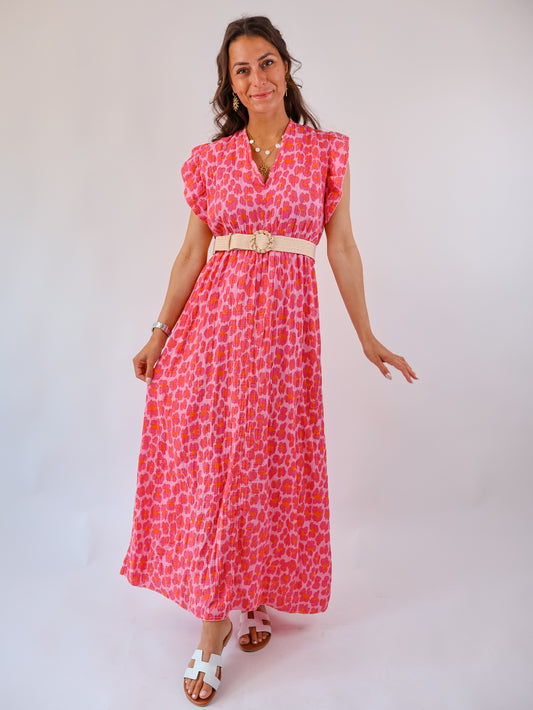 Helene Leo Kleid Pink