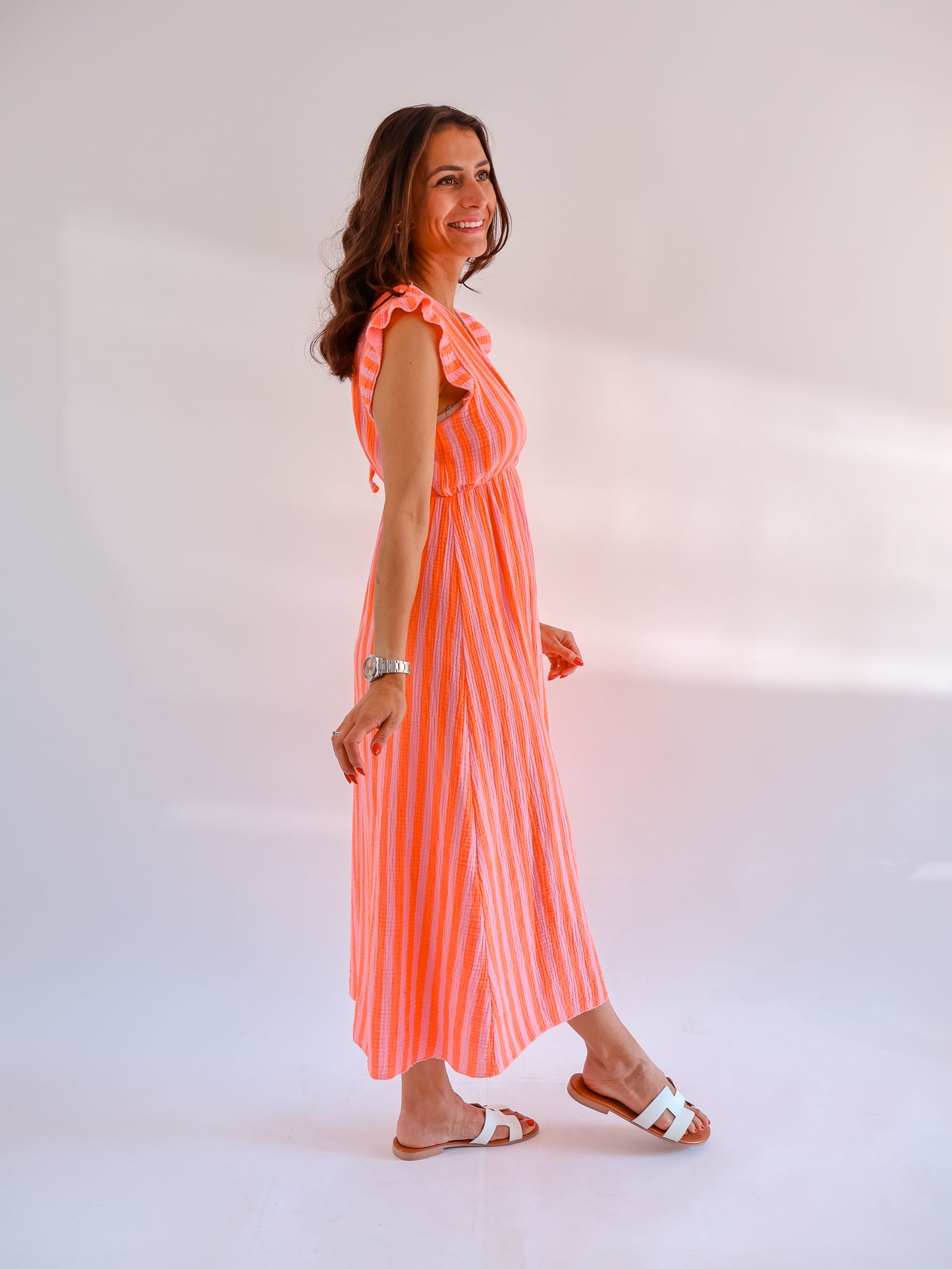Helene Kleid Orange