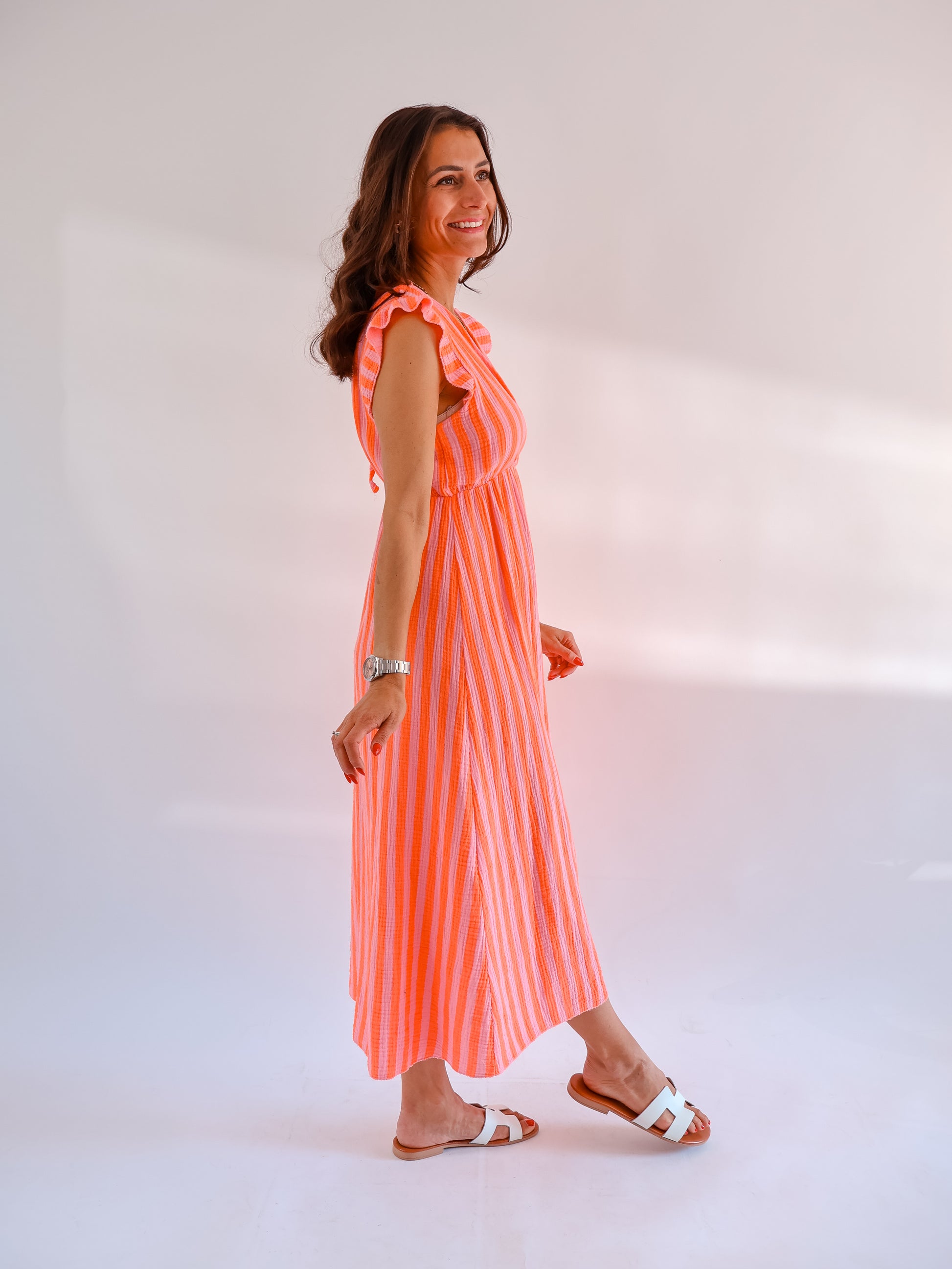 Helene Kleid Orange