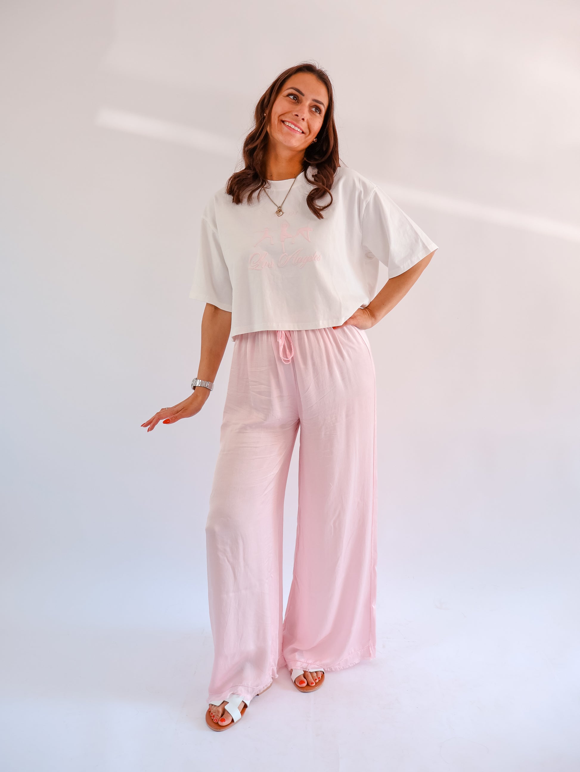 Seiden Hose Rosé
