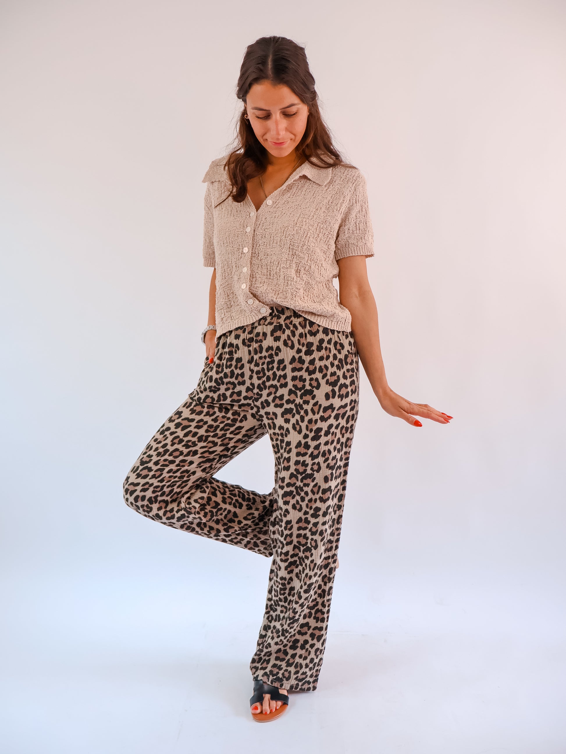 Musselin Hose Leo