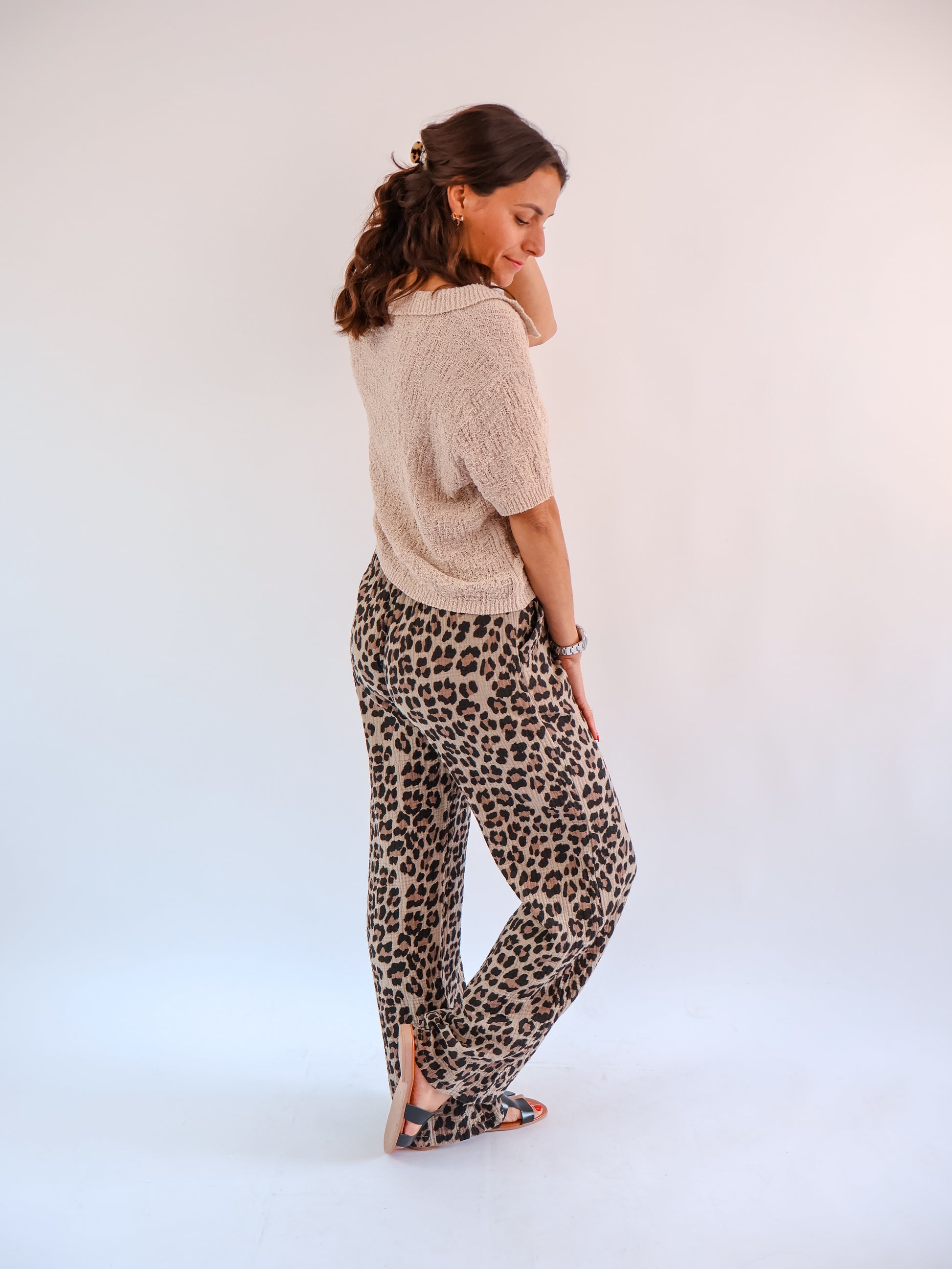 Musselin Hose Leo