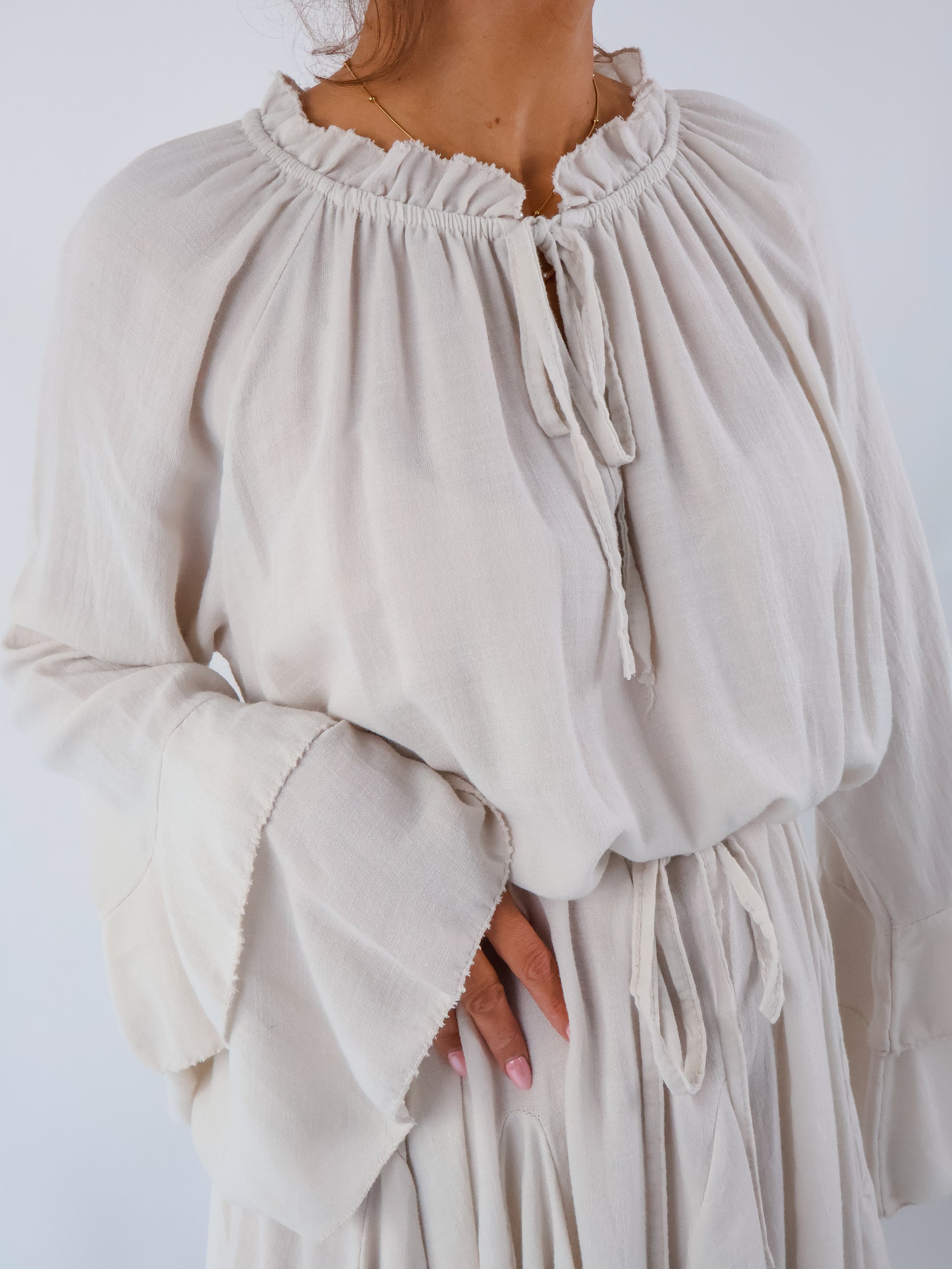 Bella Kleid Beige