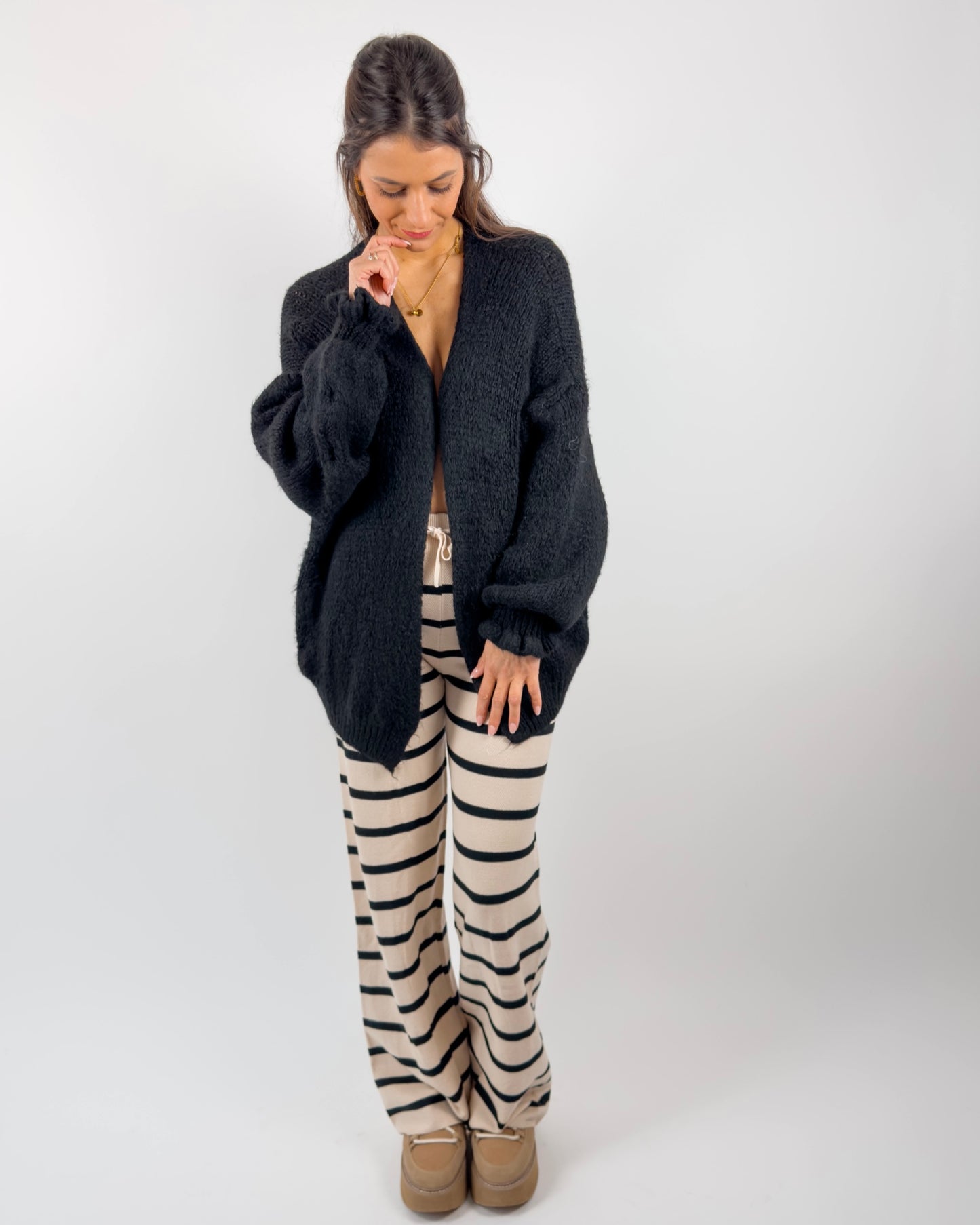 Leonora Cardigan Schwarz