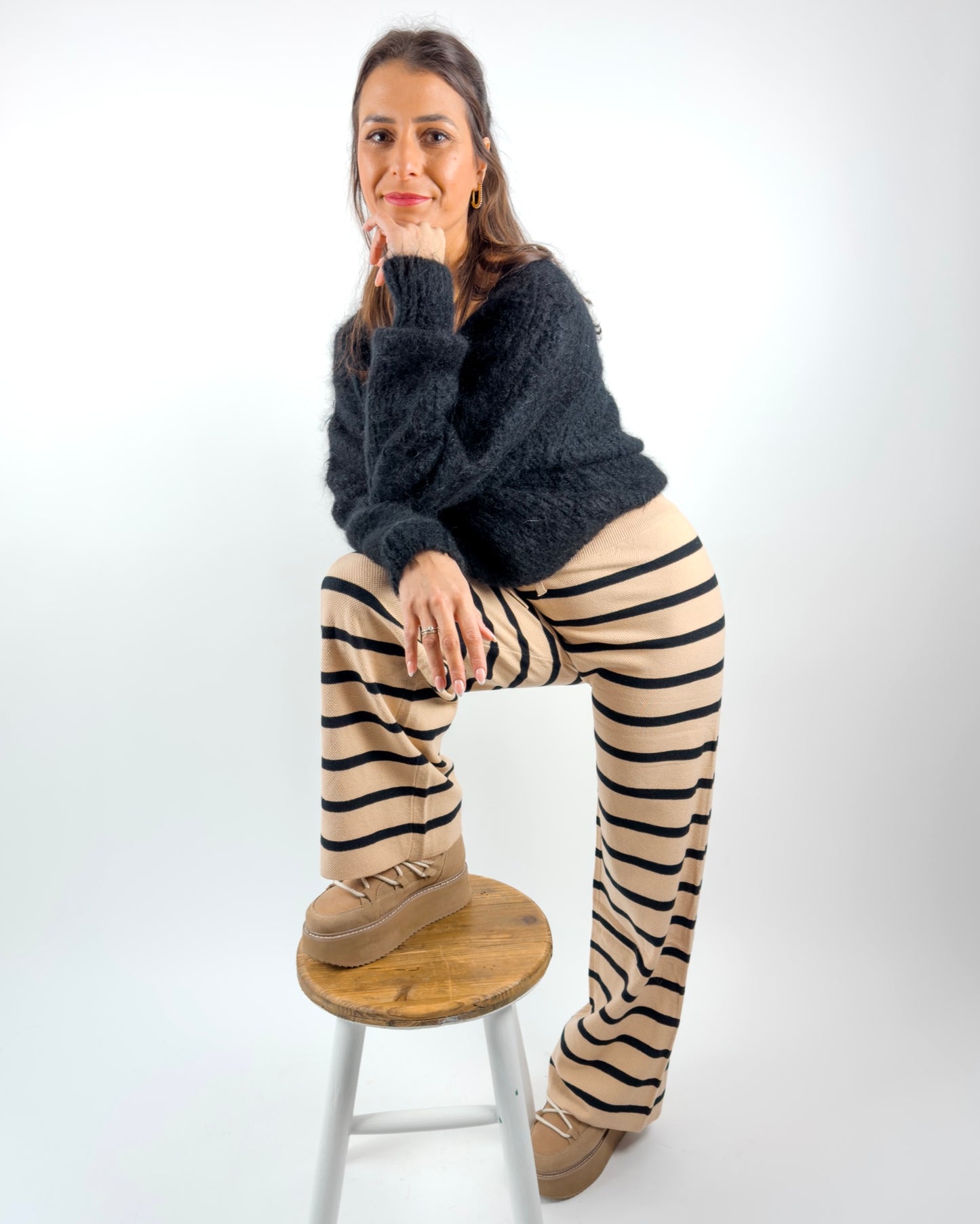 Candice Hose Camel
