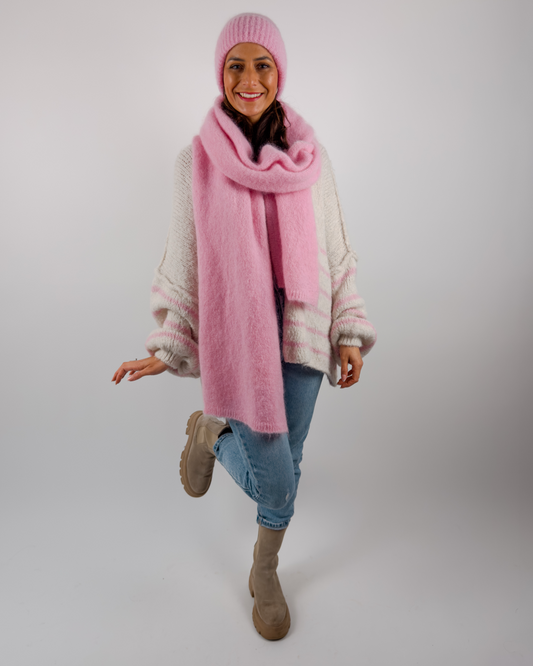 Premium Mohair Scharl Candy