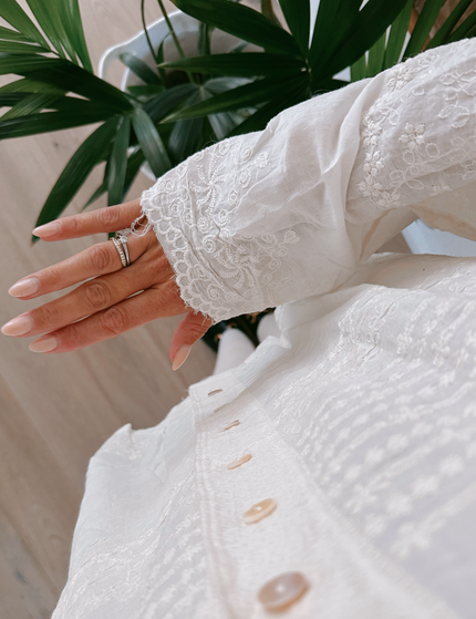 Brise Bluse Creme