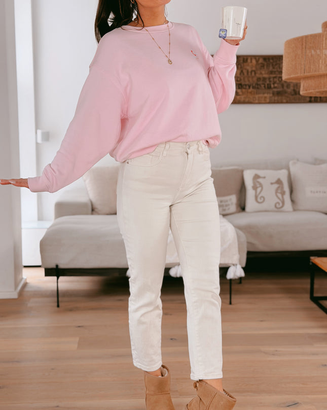 Smith&Soul Backprint Sweatshirt Rosa